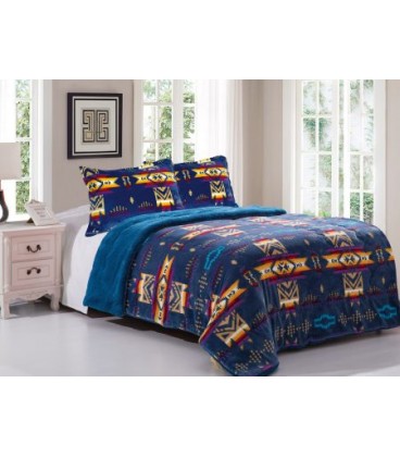 Native 60 ''  queen comforter set