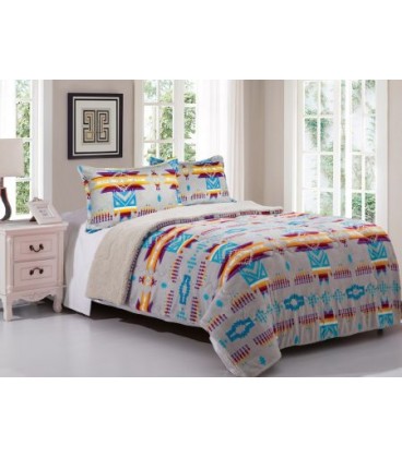 Native 60 ''  queen comforter set