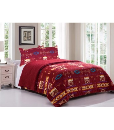 Native 60 ''  queen comforter set