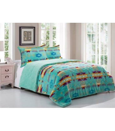 Native 60 ''  queen comforter set