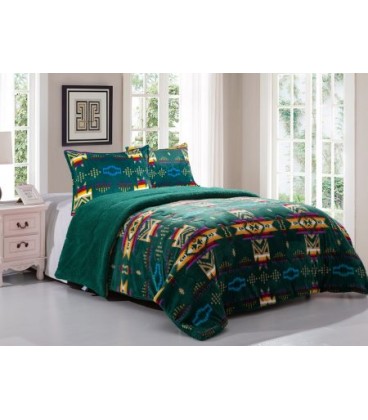 Native 76 '' king comforter set