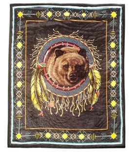 Bear throw 50x60 ''