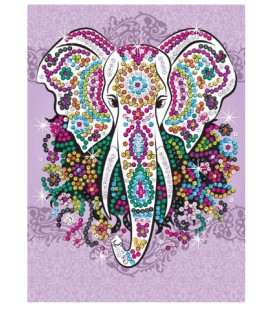 Sequin Art Craft Teen - Elephant