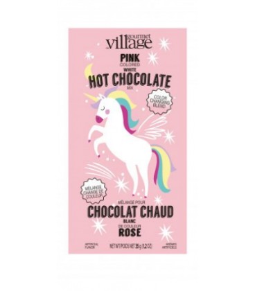 Chocolat chaud rose LICORNE