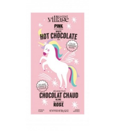 Unicorn pink hot chocolat