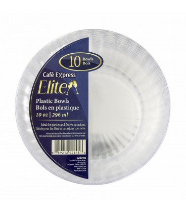 Plastic Bowls 100 oz-pkg 10