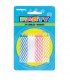 Multicolor Spiral Birthday Candles, 24ct