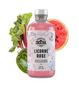 Sirop de licorne rose - Monsieur Cocktail