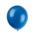 Ballon en latex bleu royal