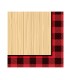 Plaid Lumberjack Luncheon Napkins, 16ct