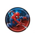 Spider-Man Round 7" Dessert Plates, 8ct