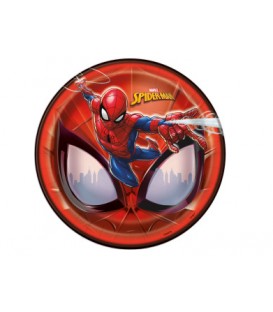 Spider-Man Round 9" Dinner Plates, 8ct