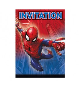 Spider-Man Invitations, 8ct