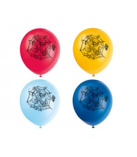 Spider-Man 12" Latex Balloons, 8ct
