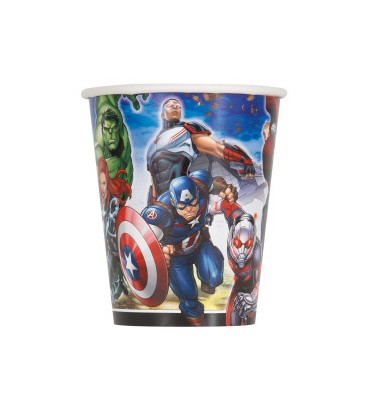 8 Avengers 9oz Paper Cups