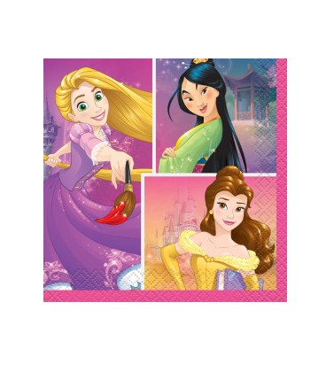 Disney Princess Dream Big Beverage Napkins, 16ct