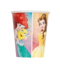 8 verres en papier 9oz PRINCESSE