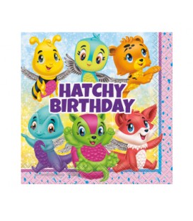 Hatchimals Beverage Napkins, 16ct