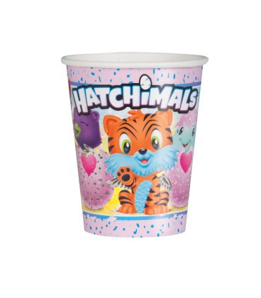 Hatchimals 9oz Paper Cups, 8ct