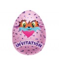 8 Hatchimals Invitations