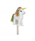 White Unicorn 3D Pull Pinata