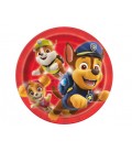 8 paw Patrol Round 7" Dessert Plates