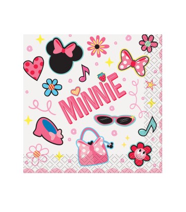 16 Disney Iconic Minnie Mouse Beverage Napkins