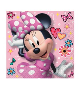 16 serviettes de table MINNIE